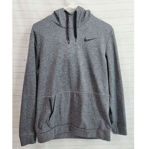 NIKE DRI FIT HOODIE IN DARK GRAY, sz MEDIUM